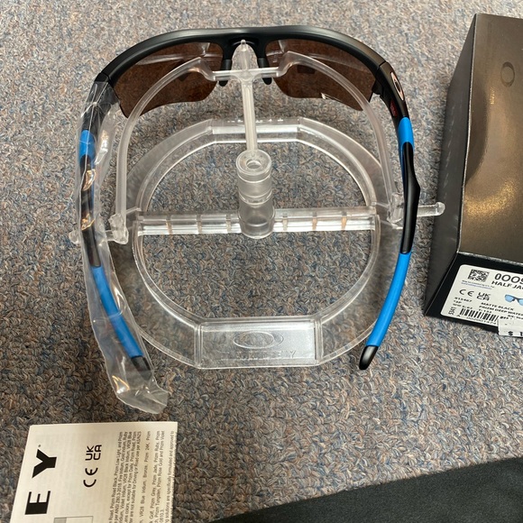 Oakley Sunglasses Half Jacket 2.0 XL Matt Black Lens PRIZM Deep Water Pola. New - Picture 6 of 10